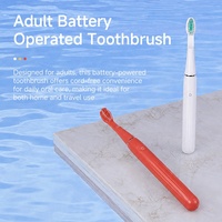 Brosse à dents électrique vibrante intelligente et colorée 2026 – Design fin et simple, portable pour les voyages