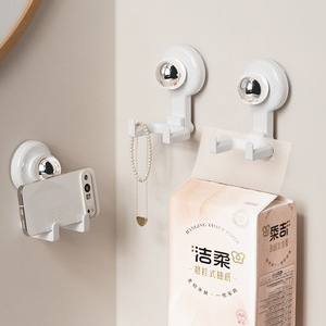 Suction Cup Hook 3 Pack Strong Hold Removable Kitchen Bathroom Towel Holder - Product Image 2