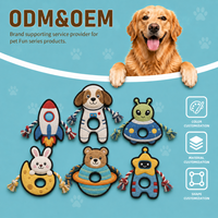 Jouet à mâcher pour chien non rembourré, peluche douce en forme d'animal, pour transporter et lancer, pour les importateurs de marques d'articles pour animaux de compagnie, programmes de vente en gros et de fourniture en vrac