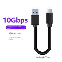 Kabel Data USB-A/USB-C Tipe-C untuk Pengisian Daya dan Transfer Data Berkecepatan Tinggi, Kompatibel dengan Hard Drive dan Enclosure Solid-State Drive