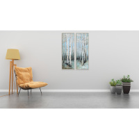 Populaire décor à la maison Style moderne paysage arbre peinture murale Art acrylique peinture toile peintures mur Art