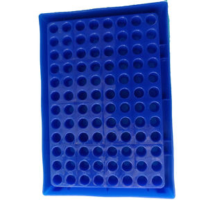 Laboratuvar malzemeleri plastik 96 Wells 16 18 32 36 50 72 73 96 Wells 100Wells Lab Cryovial kutusu Cryo tüp raf - Product Image 1