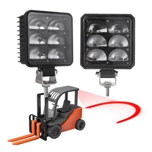 Ip67 24v Warehouse Trafficsafty U <b>Led</b> Blue <b>Red</b> Zone Safety <b>Light</b> - Product Image 1