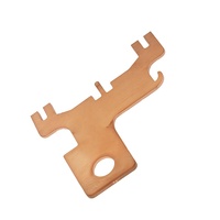 Piezas de conector de estampado de cobre rojo de alta conductividad para módulos de batería EV Categoría de producto de fabricación de chapa metálica
