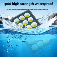 Gran Stock de Fábrica: Proyector LED de 400W para Exteriores, IP66 Impermeable, Alta Potencia, Lámpara para Estadios, Listo para Enviar
