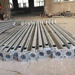7 metre fener direği Q235 çelik galvanizli elektrik sokak aydınlatma direği filipinler - Product Image 1