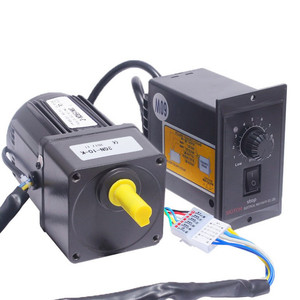 Motor Reductor de Engranajes Reversible de CA de 220 V, 90 W, 1:3-1:500, 450-2.7 RPM, 5RK90GU-CF - Product Image 1