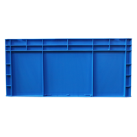 Caisse en plastique industrielle avec séparateur personnalisé, empilable, type Europe, robuste, pour la logistique
