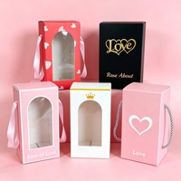 Kustomisasi Bunga Abadi di Bawah Kaca, Mawar, Hadiah Hari Valentine untuk Pacar/Istri, Dekorasi, Hadiah Bunga Buatan Tangan