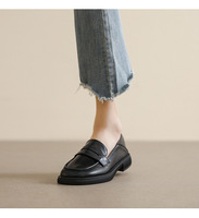 Mocasines Clásicos para Mujer, con Logotipo Personalizado, OEM ODM, Dos Estilos de Suela, Suaves, Deslizables, Plataforma, Casuales, de Vestir, para Oficina, Escuela, Uso Diario