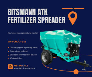 BITSMANN ATK 8m ³ Máquina esparcidora de fertilizantes agrícolas impulsada por PTO 3 puntos para tractor Esparcidor eficiente de 8m ³ - Product Image 2