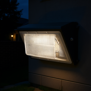 Lámpara de Pared LED para Exteriores D0100H53JAT, 120W, 5000K, Cuadrada, de Aluminio, con Sensor de Luz Inteligente - Product Image 2