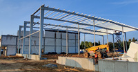 Estructura de Acero para Astilleros, Edificio Industrial Prefabricado con Estructura de Acero, Taller de Alta Resistencia