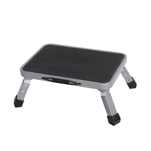 Escalera <span class=keywords><strong>Plegable</strong></span> de Acero de un Solo Peldaño Ajustable en Altura EN14183 <span class=keywords><strong>para</strong></span> Autocaravanas, Escalón <span class=keywords><strong>para</strong></span> Uso en Campamentos con Autocaravanas - Product Image 3