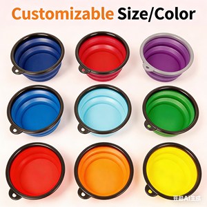 Bol pliable pour chien, sûr, souple et pliable, pour l'eau et la nourriture, pour les voyages, la randonnée, en silicone de qualité alimentaire, pour chien en plein air - Product Image 6