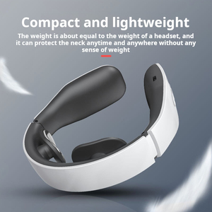 Tens pulso de baja frecuencia calentamiento masaje cervical inalámbrico 4D tejido profundo shiatsu vibración masajeador de cuello inteligente con 6 modos - Product Image 3