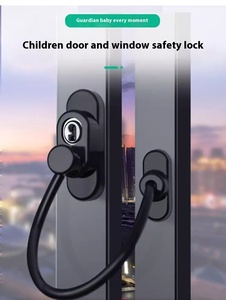 Cerradura de Seguridad Moderna y Duradera para Ventanas de Acero Tipo N/M, Ventanas/Puertas Abatibles, Instalación con Tornillos, Garantía de 1 Año - Product Image 6
