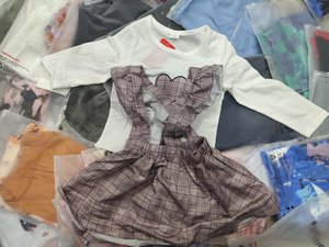 Vestidos para Niñas al por Mayor de Fábrica, Ropa Infantil de 2 a 12 Años, Stock de Ropa de Verano para Bebés, Entrega Aleatoria de Vestidos para Niñas - Product Image 5