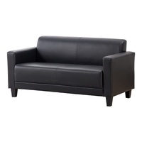 Nouveau canapé de bureau Simple moderne en cuir réception négociation réunion d'affaires simple Double ensemble de trois personnes