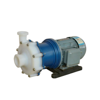 Pompe à entraînement magnétique en fluoroplastique, résistante aux acides et aux alcalis, pour le transfert de produits chimiques corrosifs (acide sulfurique, acide chlorhydrique)