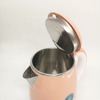 Bouilloire Électrique Double Couche en Acier Inoxydable à Chauffage Rapide Automatique, Contrôle Numérique, Finition Froide au Toucher, Sans Fil, Idéale pour Hôtels - Meilleure Vente