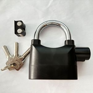 Kunci Motor Anti Maling Tahan Air dengan Siren Pengaman, Gembok <span class=keywords><strong>Alarm</strong></span> Pintu 110 DB untuk Sepeda Motor Gudang - Product Image 2