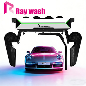 Machine de lavage de <span class=keywords><strong>voiture</strong></span> électrique automatique sans contact avec sécheur d'air, générateur de mousse et fonction cire Ray Wash L9max - Product Image 1