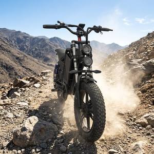 Motocicleta eléctrica todoterreno Light Bee <span class=keywords><strong>Surron</strong></span> <span class=keywords><strong>X</strong></span> 500W, 48V15AH, acero de alto carbono, neumático grueso 20*4, freno de disco mecánico, gran autonomía. - Product Image 3