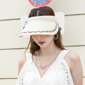 Cappello di paglia di scarico Casual per le vacanze - Product Image 1