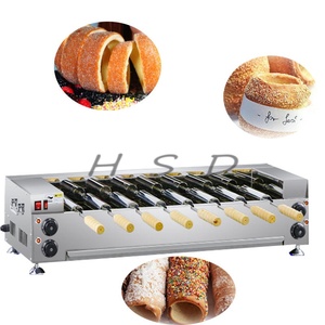 Máquina Comercial de 8 Rodillos para Pasteles de Chimenea, Ideal para Quioscos de Centros Comerciales y Puntos de Venta de Comida Rápida - Product Image 4