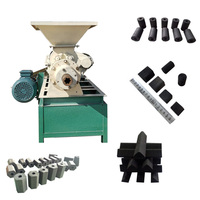 Mini Machine Automatique d'Extrusion de Briquettes de Charbon de Bois de Noix de Coco pour Chicha, Prix d'Équipement