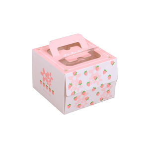 HENGXING-caja de dulces con ventana, caja alta para pastel, desierto - Product Image 3