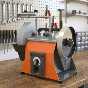 Affilatrice <span class=keywords><strong>da</strong></span> <span class=keywords><strong>banco</strong></span> a umido Allwin 230-240V a velocità variabile per la lavorazione del legno con serbatoio dell'<span class=keywords><strong>acqua</strong></span> - Product Image 4