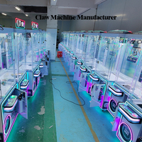 Machine de poupée en peluche Neofuns Jeux à pièces Jouets d'amusement bon marché Grue à griffes Machine avec accepteur de bill