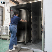 AIM Commerciële Warmtepompdroger 1000KG Capaciteit Chinese Kruidenverwerkingsdroogmachine PLC-besturing