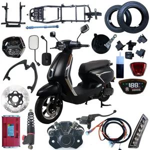Customized electric scooter accessories electric moped spare parts electric motorcycle auto kit
