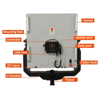 Dispositif acoustique directionnel portable LDAD 166 dB SPL de crête, portée de 6310 m, longue distance, pour les opérations de sécurité maritime