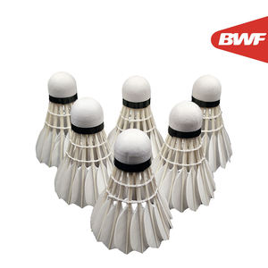 Volant en plumes d'oie de haute qualité, 12 pièces, <span class=keywords><strong>badminton</strong></span> pour les professionnels, - Product Image 4