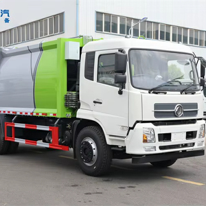Camion de nettoyage sanitaire Dongfeng, compacteur de déchets automatique de grande capacité, vente directe à prix abordable - Product Image 1