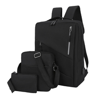 Nouvel ensemble de sacs d'école 2025 – Lot de 3 sacs pour hommes et femmes, sacs à dos et sacoche pour ordinateur portable