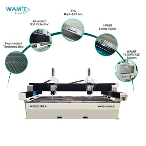 WAMIT AV Machine de découpe au jet d'eau abrasive à 5 axes Coupeur de jet d'eau efficace à 3 axes pour la coupe du verre pour les carreaux de métal et la céramique - Product Image 2
