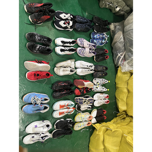 Chaussures de sport mixtes synthétiques respirantes d'occasion de marque originale pour hommes, style basketball, vente en gros en vrac - Product Image 2