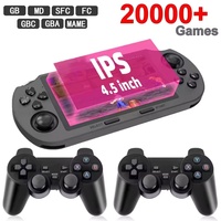 Console de jeu vidéo portable rétro SF3000, système Linux, écran IPS 4,5 pouces 854*480, batterie 3000 mAh, lecteur vidéo de poche portable, jeux