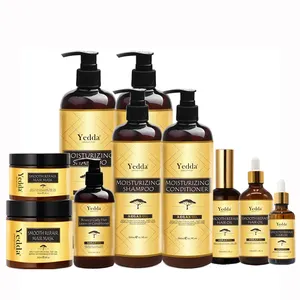 Oem/Odm Fabriek Prijs Natuurlijke Arganolie Shampoo, Conditioner, Haar Masker En Haar Olie Set