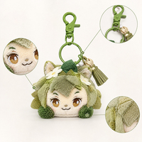 Llavero de peluche personalizado, mini peluches, llavero de personaje de anime, colgante suave, llavero de peluche personalizado