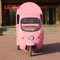 Tricycle électrique Tuk Tuk Tuk jus bière Bar lait café chariot petit déjeuner Hot Dog crème glacée camion alimentaire Offre Spéciale