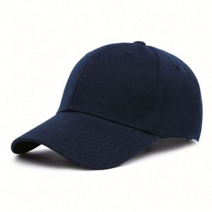 Wholesale Solid Color 100% Polyester Gorras Baseball Caps 6 Panel <b>Hats</b> With Custom Logo - Product Image 4