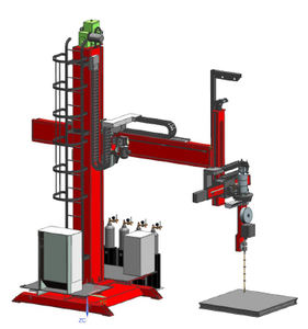 Soudeuse TIG <span class=keywords><strong>AC</strong></span>/<span class=keywords><strong>DC</strong></span> à revêtement vertical automatique pour station de soudage de surfaçage en aluminium et en acier - Product Image 5