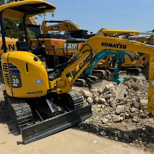 Excavatrice Komatsu PC20MR de 2 tonnes, 100 % prête à l'emploi, d'origine japonaise, certifiée EPA CE pour l'agriculture, avec moteur, pompe et roulement - Product Image 3