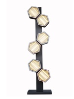 Projecteurs LED 6x40W Pleine couleur RVB Contrôle DMX512 activé par le son pour DJ Scène Bar Fête Disco